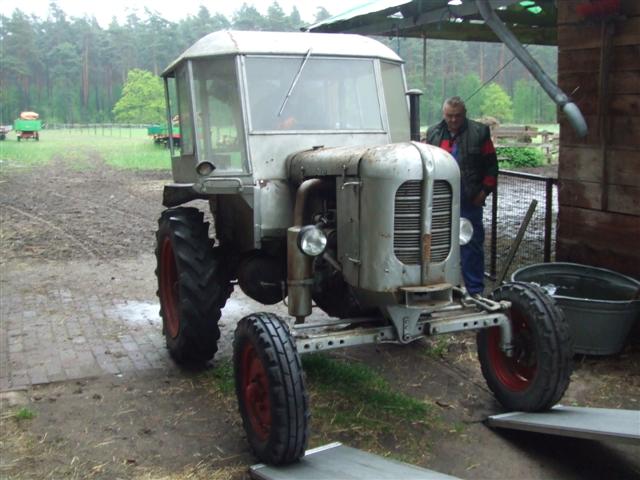 518 in Anfahrt auf den Trailer