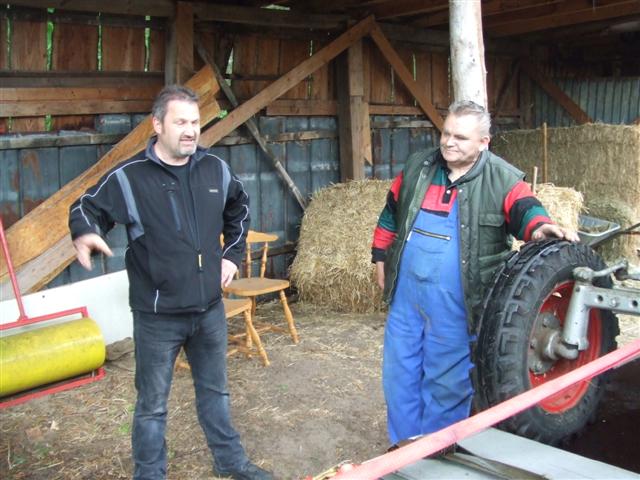 Thorsten mit dem Vorbesitzer