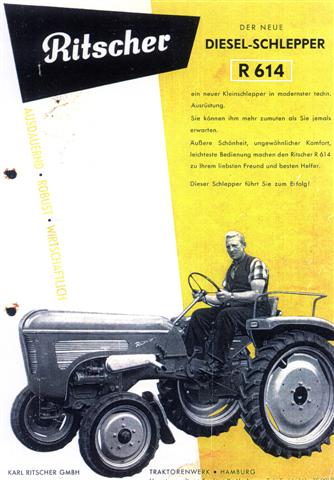 Original Prospekt Ritscher 614