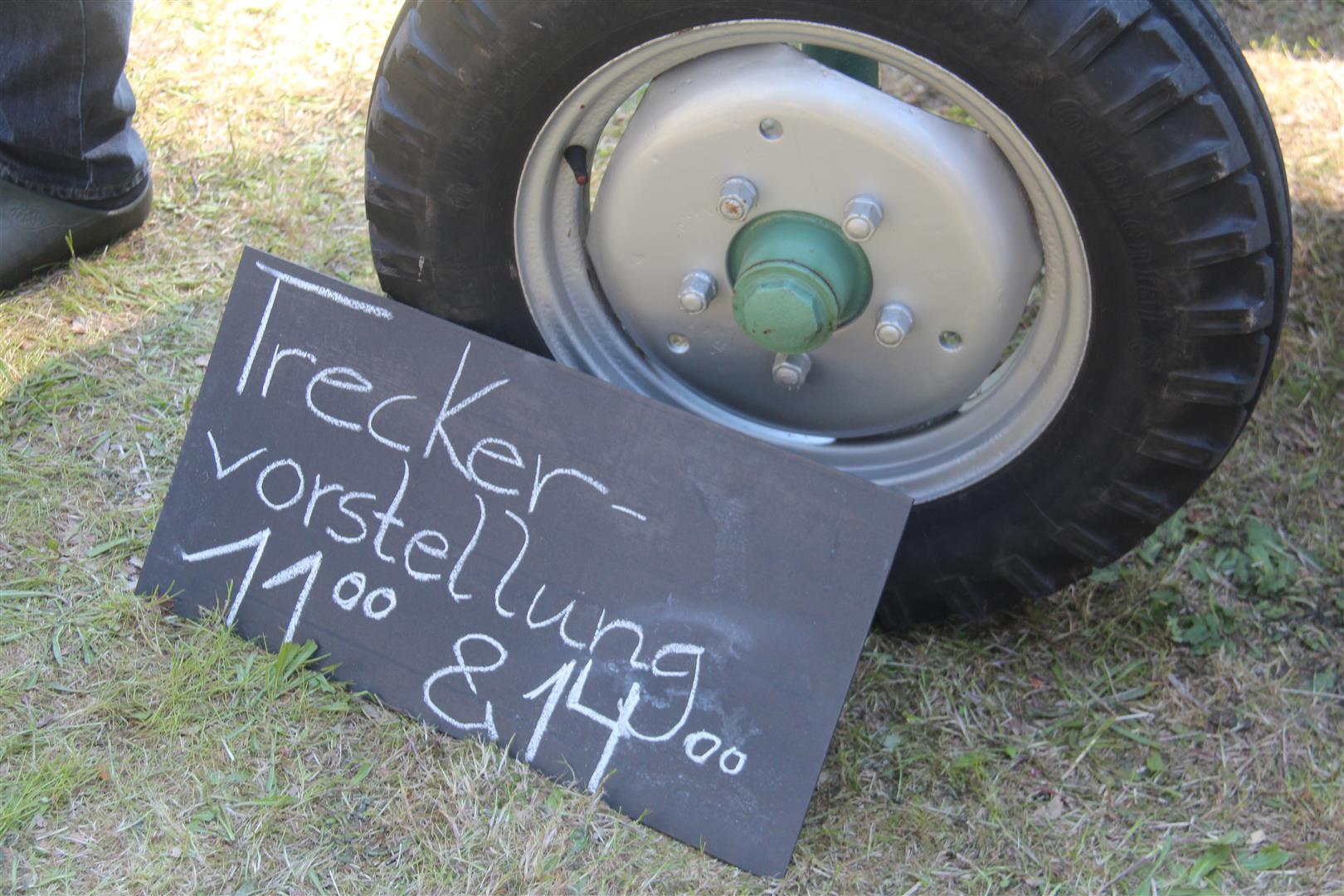 Trecker Vorführung