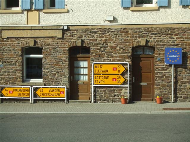 Grenze Luxemburg