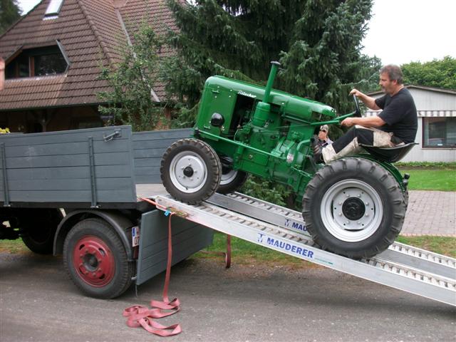 Schmalspur auf den Rampen