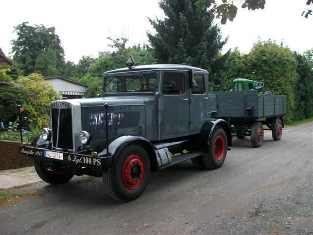 Hanomag ST100 abfahrbereit