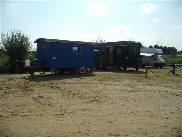 Unser Stellplatz auf Amrum