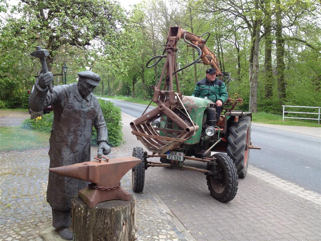 Arno auf seinem 528