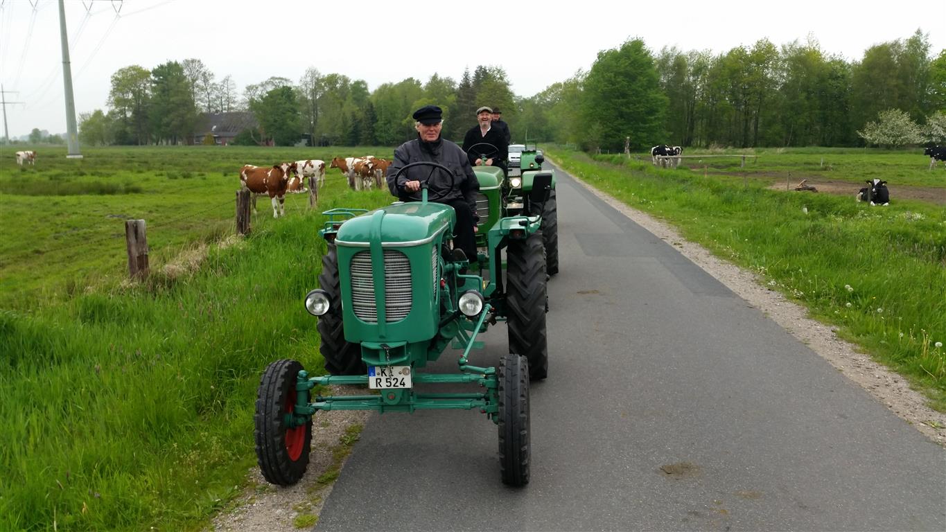 Wilhelm bei kurzem Halt