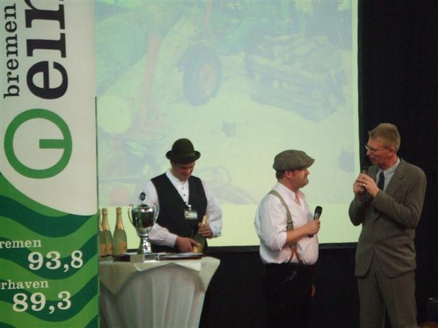 Nico und Thorsten auf der Bühne