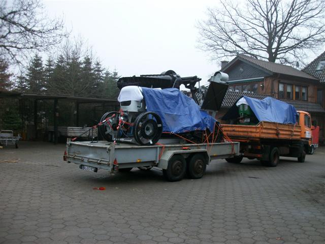 Abfahrt zur BCM
