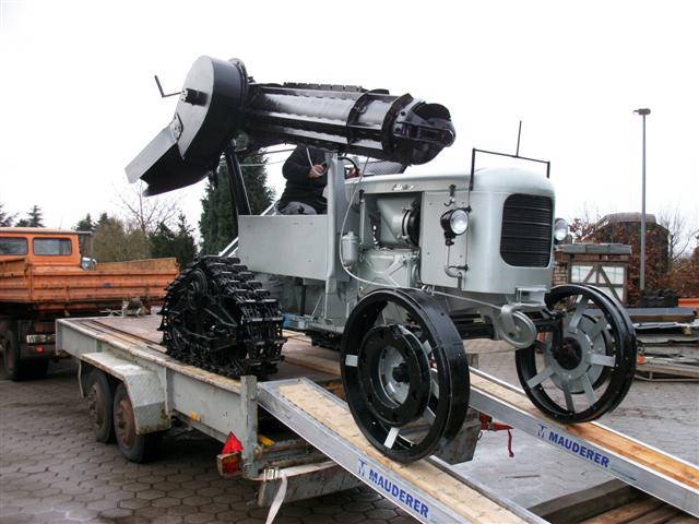 540GR auf der Rampe