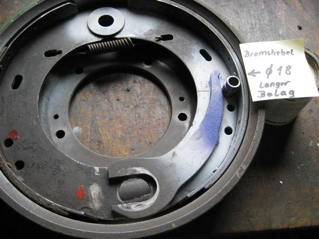 Sicherstellen des 18mm Abstandes
