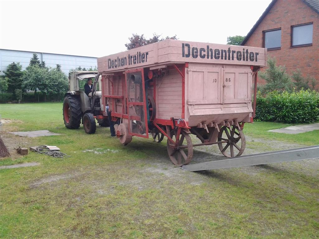 Dechentreiter am Fuss der Rampen