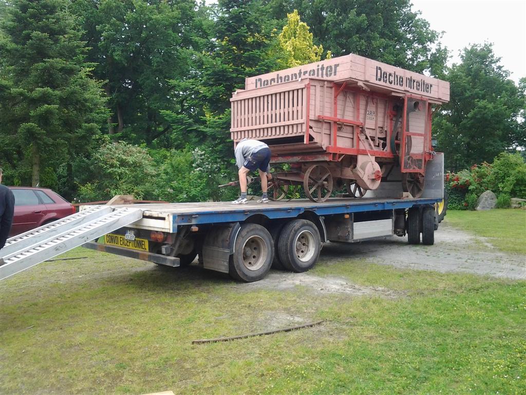 Dechentreiter verladen