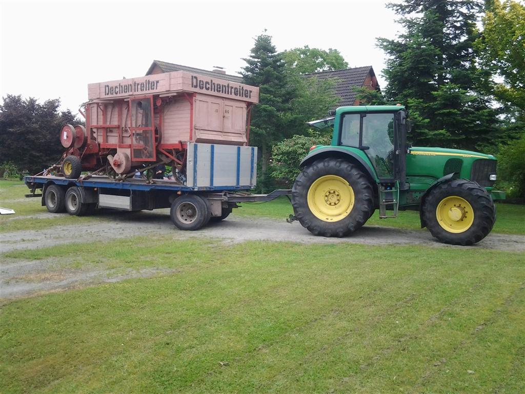 Dechentreiter am Fuss der Rampen