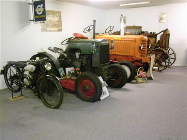 Axel kurbelt den 525 an