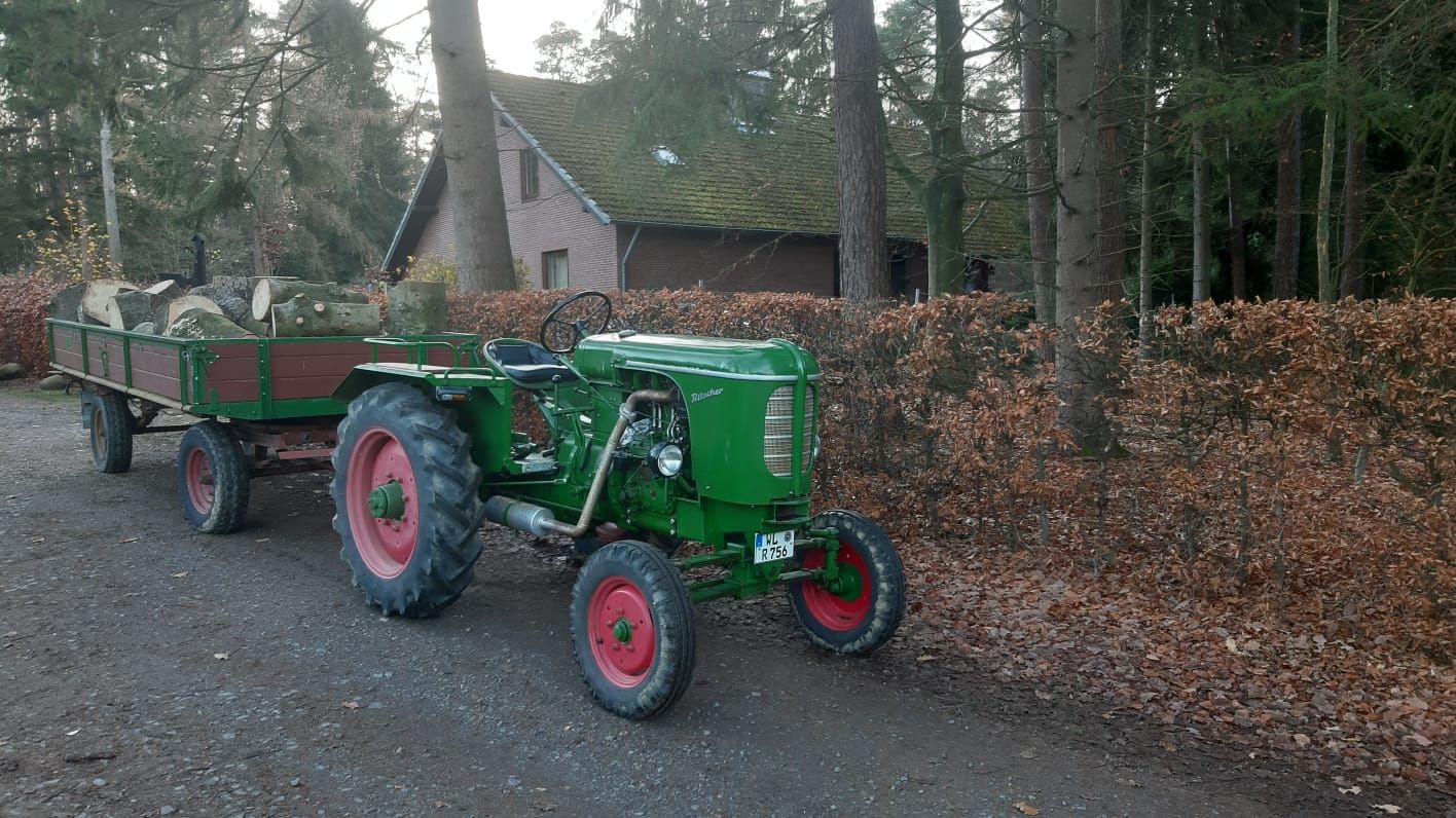 Ritscher mit Gummiwagen
