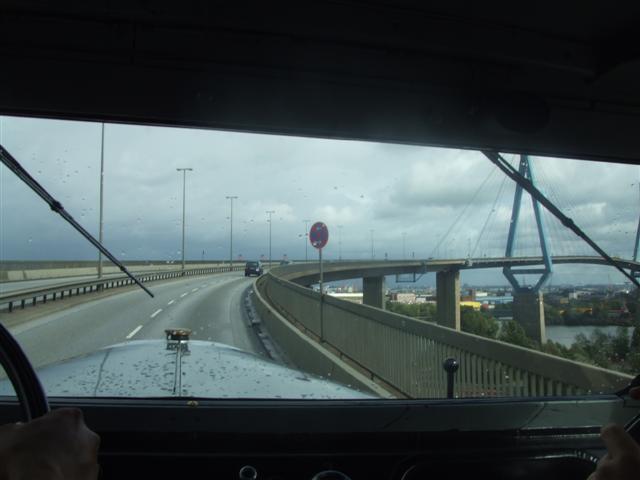 auf der Köhlbrandbrücke