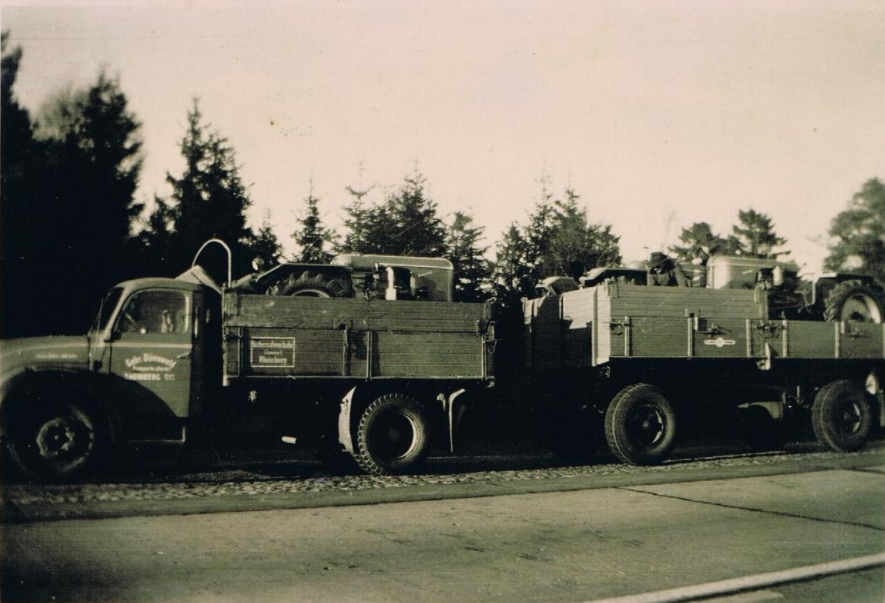 Magirus mit Ritscher Ladung