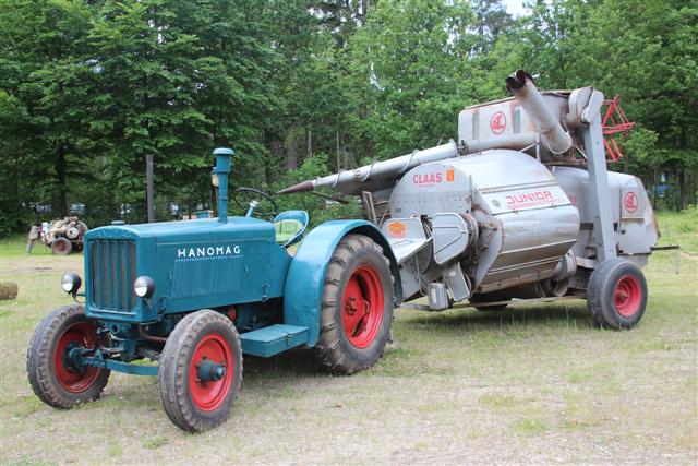 Hanomag R40 mit Claas Junior