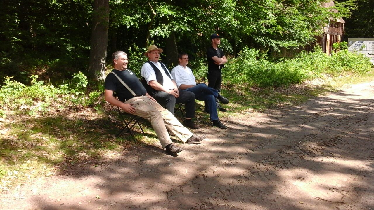 Begutachtung des Aufbaus