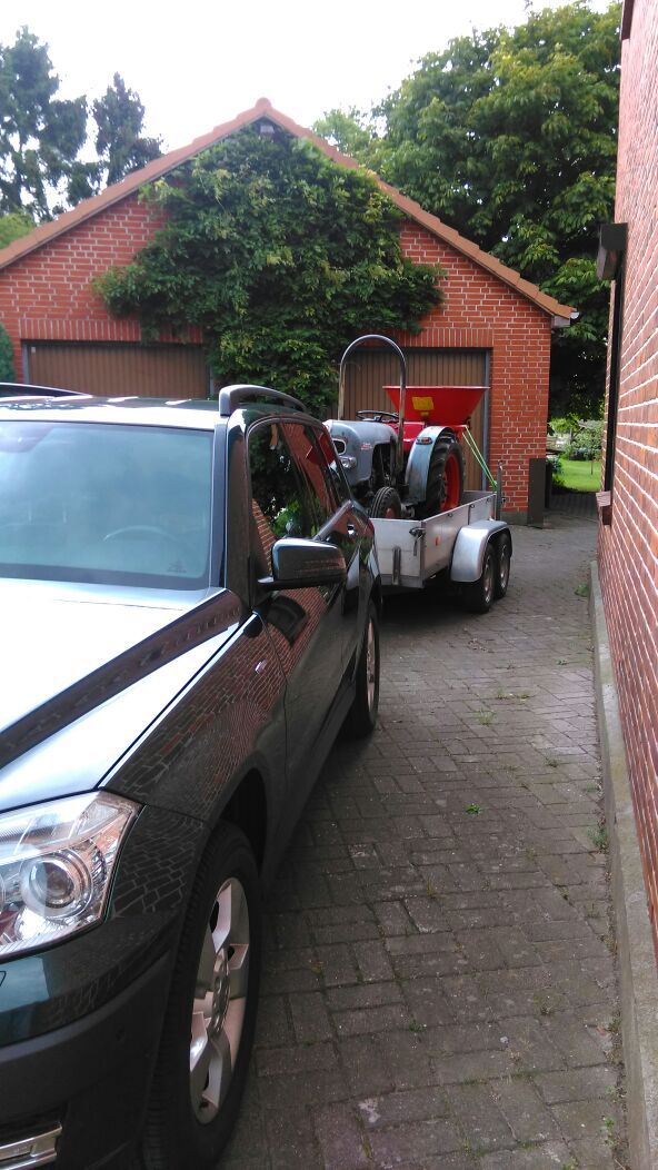 Andreas mit Eicher Schmalspur