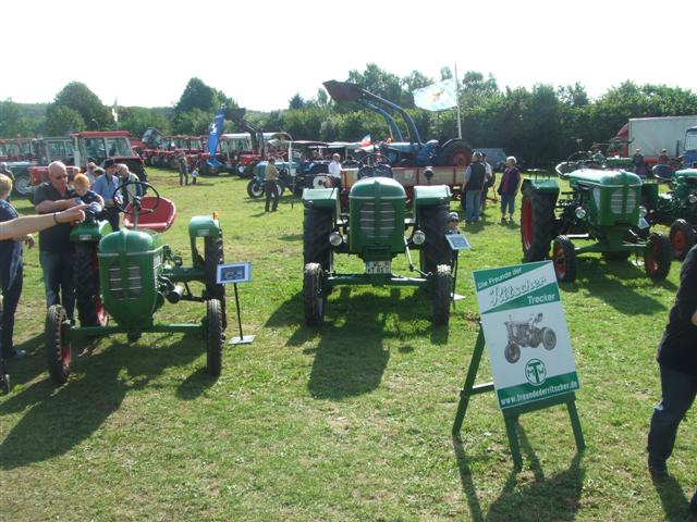 Blick auf den Stand