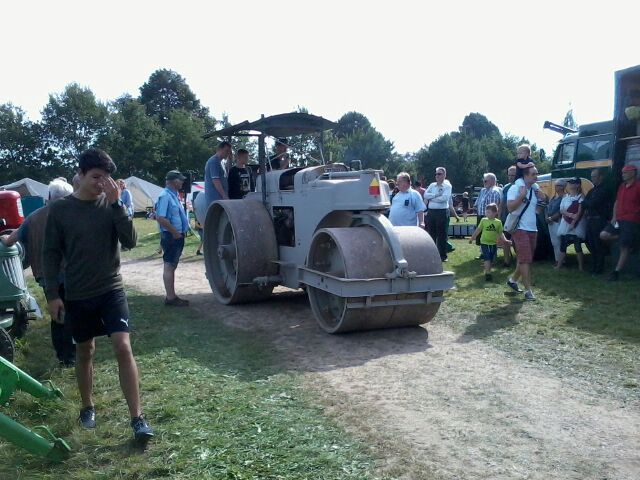 Walze bei der Vorführung