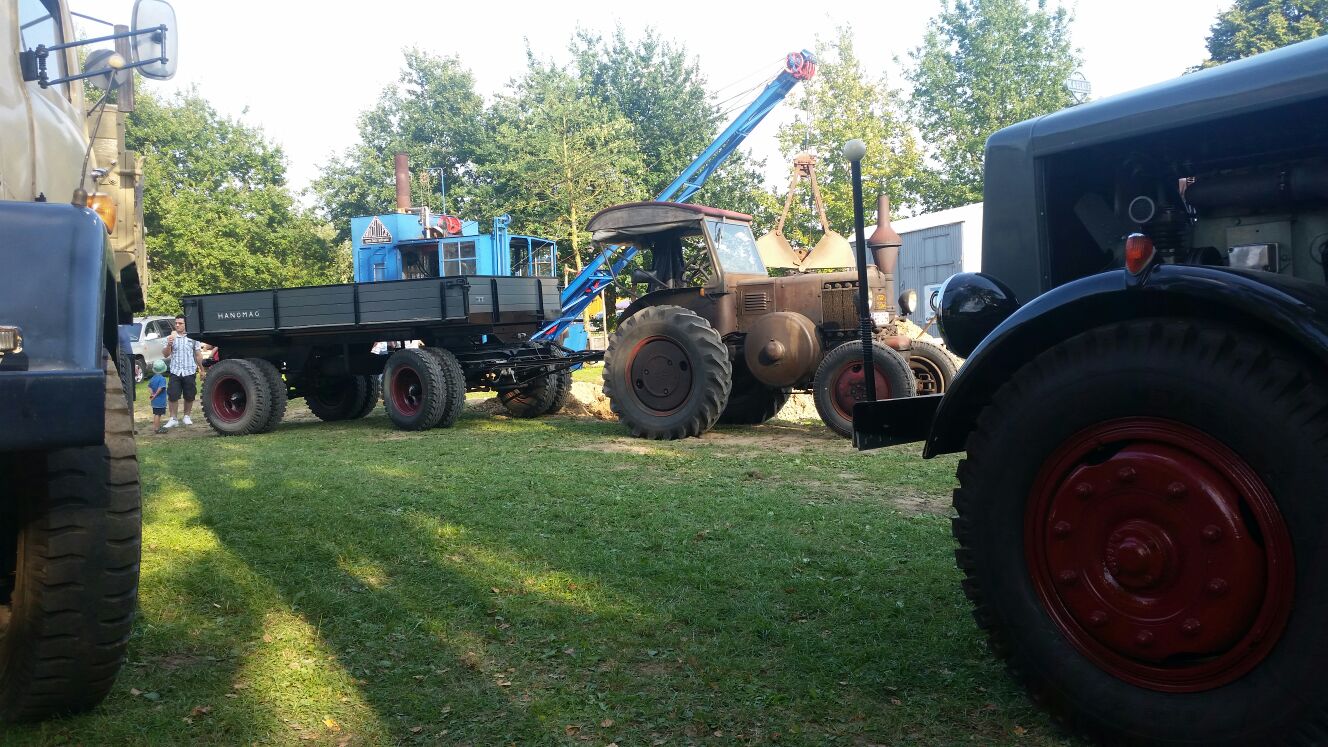 Lanz mit Hanomag Kipper