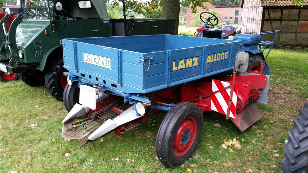 Lanz Alldog mit Lanz Roder