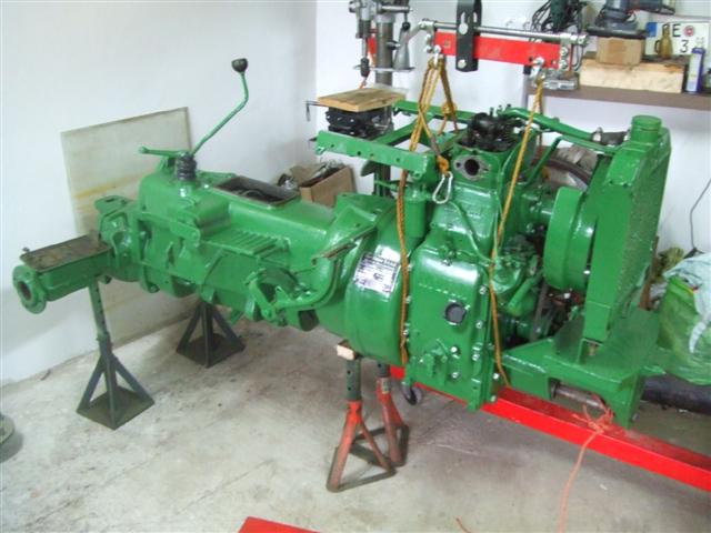 Motor trifft Getriebe