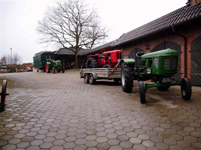 Gespanne abfahrbereit