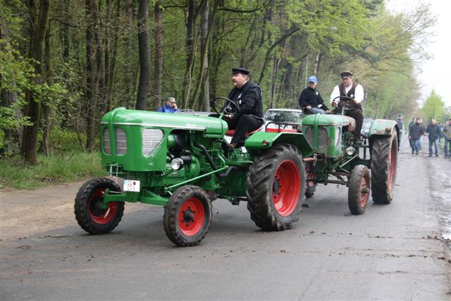 Dreizylinder im Schleppzug