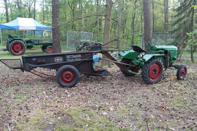 Ritscher 515/54 mit Dettmann Vorratsroder