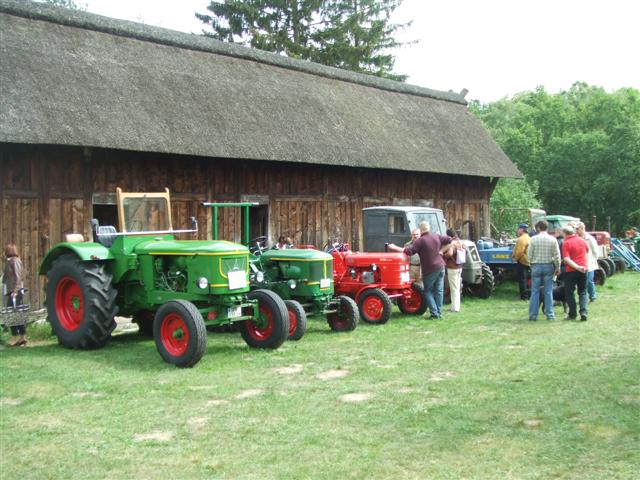 aufgereite Schlepper in Hösseringen