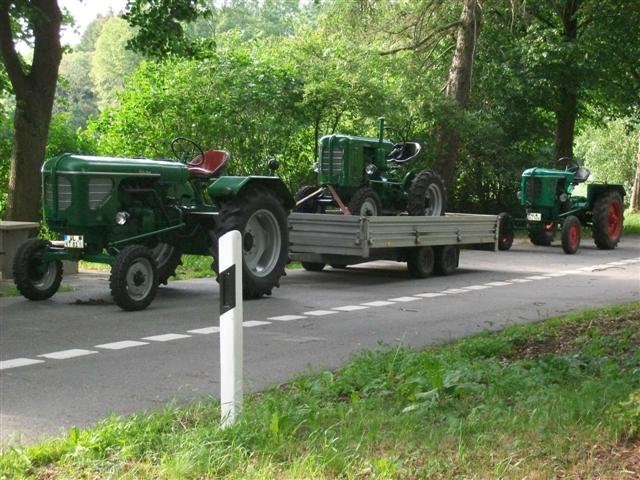 Thorsten's 832 mit 528 Schmalspur und Bernd's 524