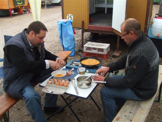 Rühreier zum Frühstück...