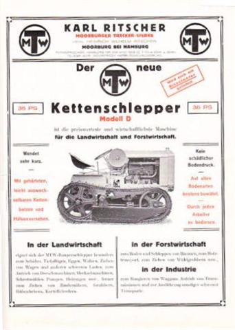 Modell D Originalprospekt