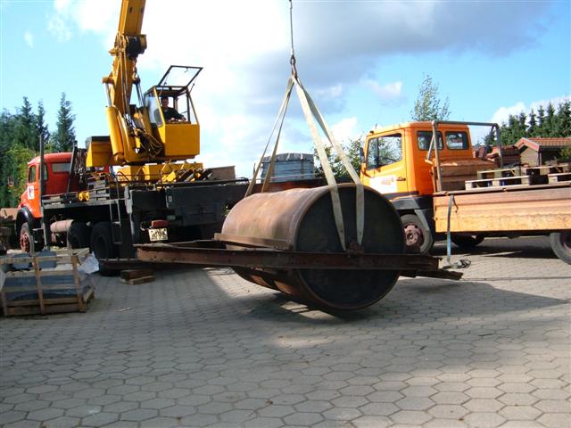 Abladen mit MB 2624 aus Baujahr 1973