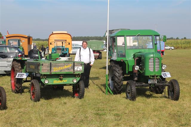 Axel zwischen Ritscher D25P und 525